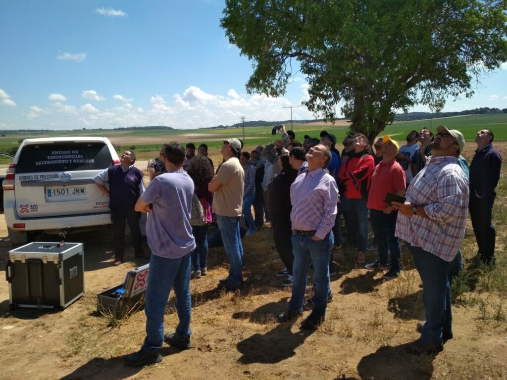 Drones en el sector agrario