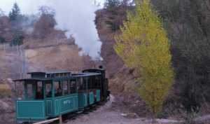 Tren minero en marcha