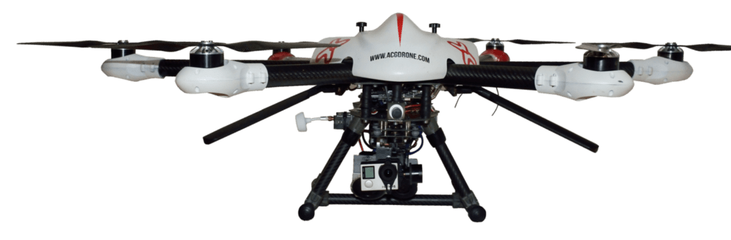 cambio climático - hexacóptero ACG Drone
