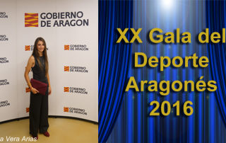 Ainhoa Vera XX Gala del deporte aragonés