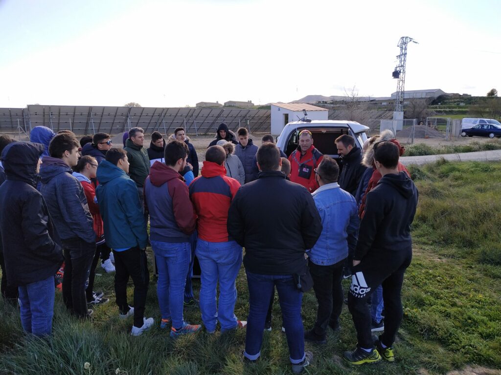 ACG Drone en el CPIFP Pirámides_Jornada termografía con drones
