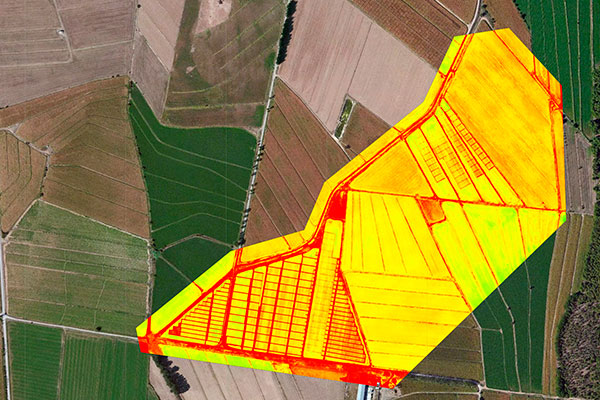 Agricultura de precision con drones AGC DRONE